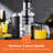 Geepas Juice Extractor, Centrifugal Juicer Machine, 800W