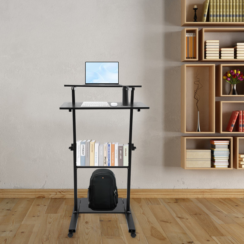 Chariot de bureau 27 po 4 niveaux