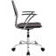 Fauteuil de bureau réglable plaqué en chrome Studio-15331577