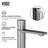 Sottile 18" L x 13" W x 4" H Rectangular Glass Vessel Bathroom Sink with 12" H Faucet-99843993-99843991