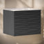 Meuble-lavabo mural 30 po Cascade en chêne noir avec comptoir à 3 trous-201677709-201677708-201677696