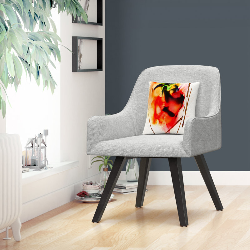 Abstract Throw Pillow