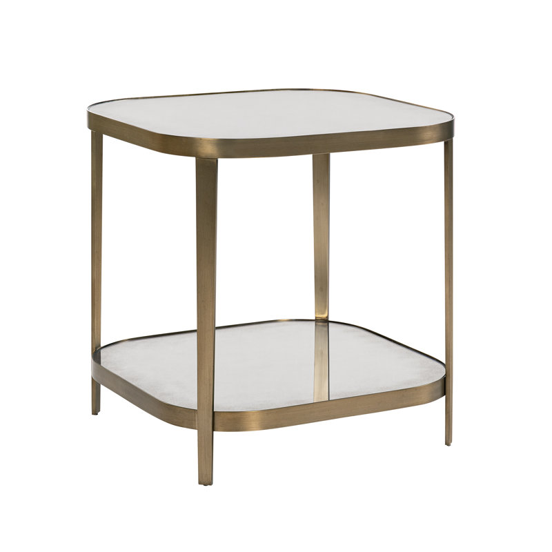 Glass End Table