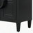 Four-door Sideboard With French Frame Design, Round Ring Handles And Adjustable Shelves-1935965762