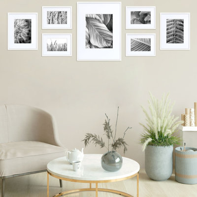 Mato Metal Picture Frame - Set of 7 with Mat