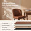 47.5 cm H Faux Leather Accent-1515945729