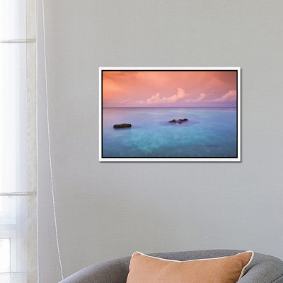 Seaside Sunset 1 Piece Wall Art on Canvas