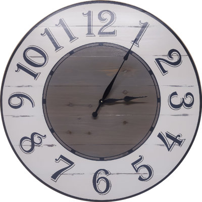 Pilton Wood Wall Clock