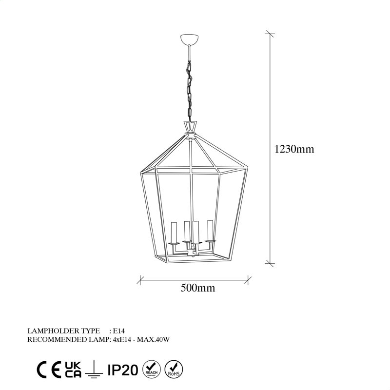 Chriselle Integrated LED Chandelier
