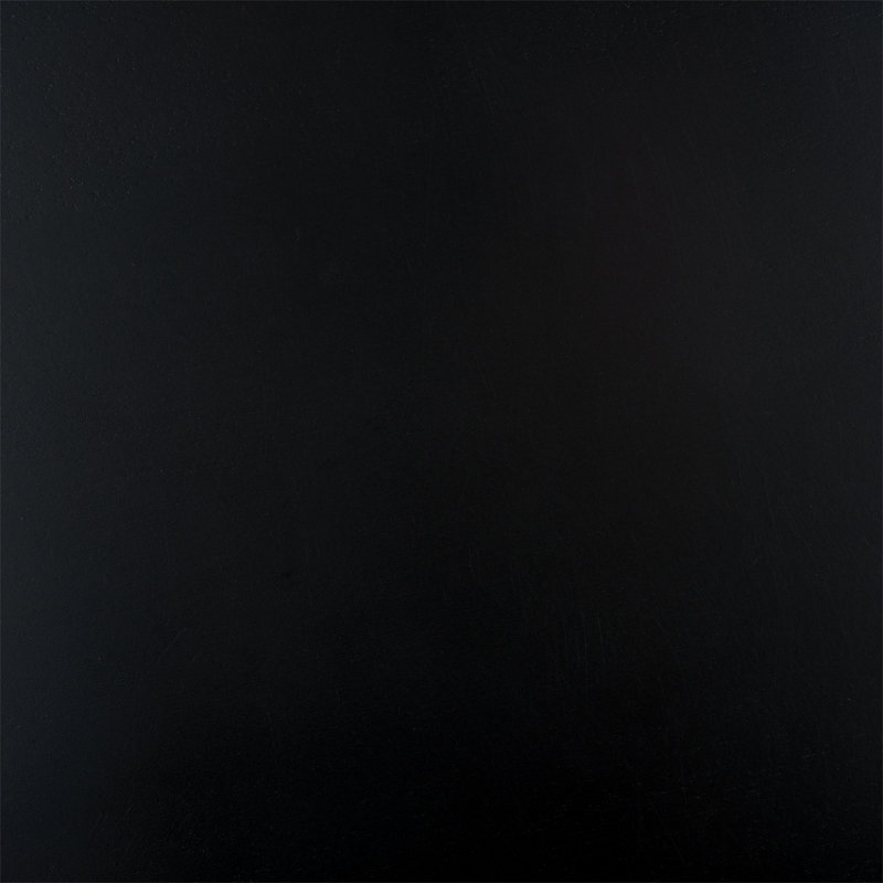 Table d'appoint ronde en bois Claussen, Noir, noir, noir, noir