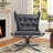 Greycin 29" Wide Genuine Leather Accent Chair