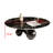 Tahmid 39.4" Faux Marble Single Base Round Coffee Table-1711135902