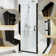 72'' H Pivot Shower Door with Glass