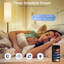 67 po Lampe de plancher transitionnelle intelligente 67 po avec abat-jour 2,4Ghz connectée au salon pour la chambre à coucher-1554933630