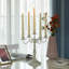 Bougeoir de table en acier inoxydable