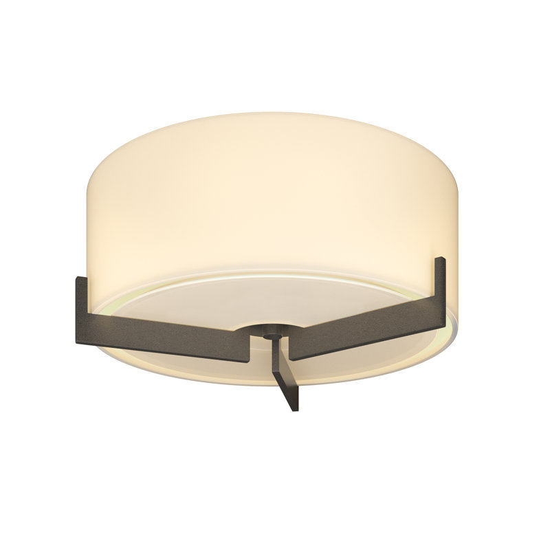 Axis 1 - Light Flush Mount, Dark Smoke