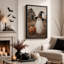 Art mural blanc sur toile Halloween-367430893