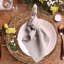 Ensemble de napperons tissés ronds 6,12 po