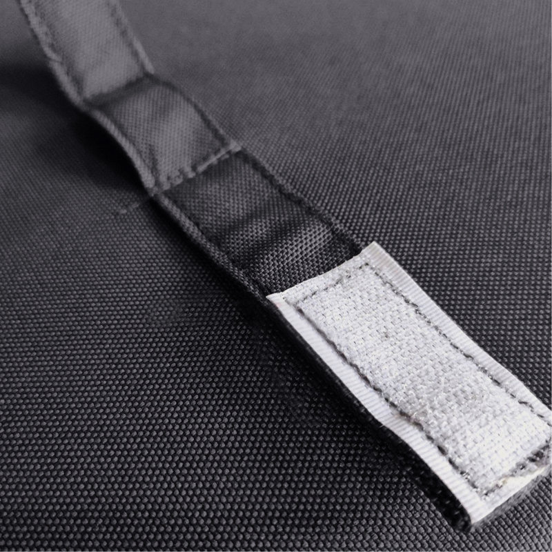 / Méridienne - Gris foncé - Noyau intérieur en mousse à crochets et attaches 27,75 po x 76,73 po x P 4,02H