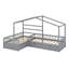Lit plateforme simple avec trois tiroirs de rangement-1661594554