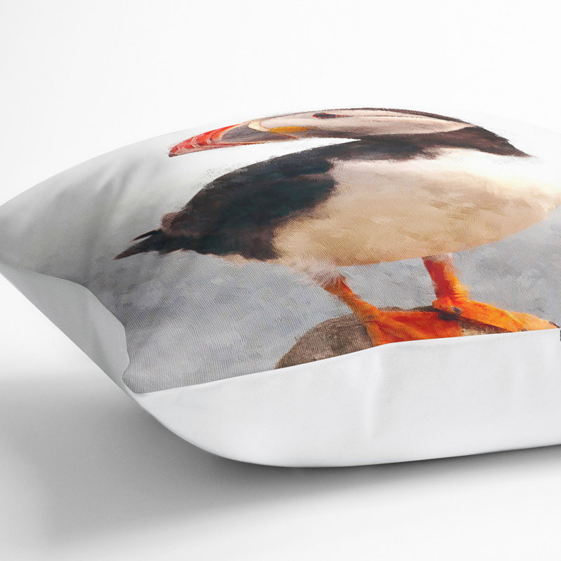 Square Throw Cushion, White, 55cm H x 55cm W x 20cm D