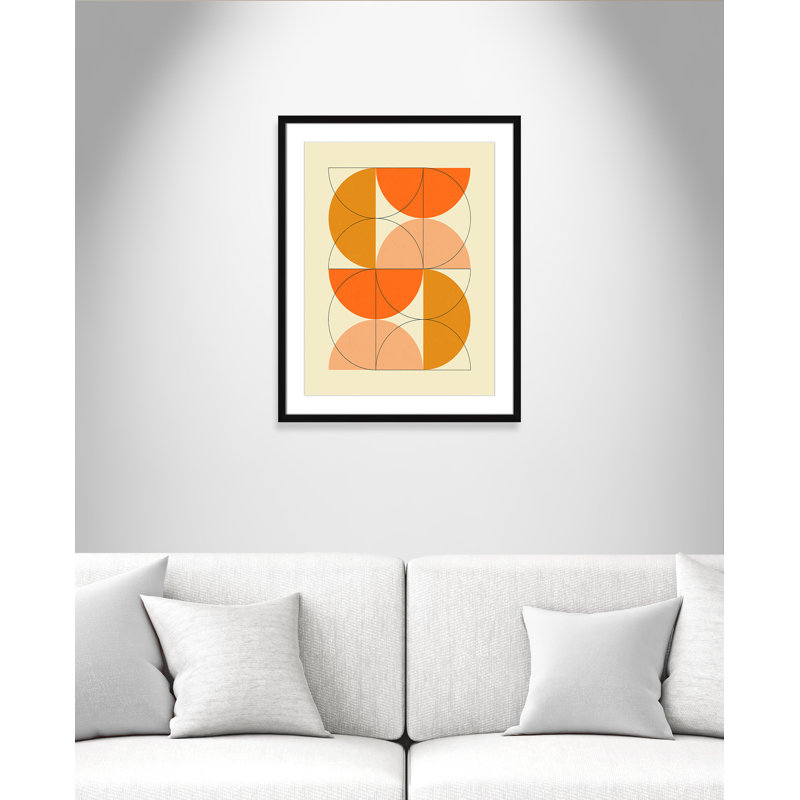 «Imaginaire 2» par Blue, L 23,5 po x H 29,5 po, Imprimé mat, Noir satiné