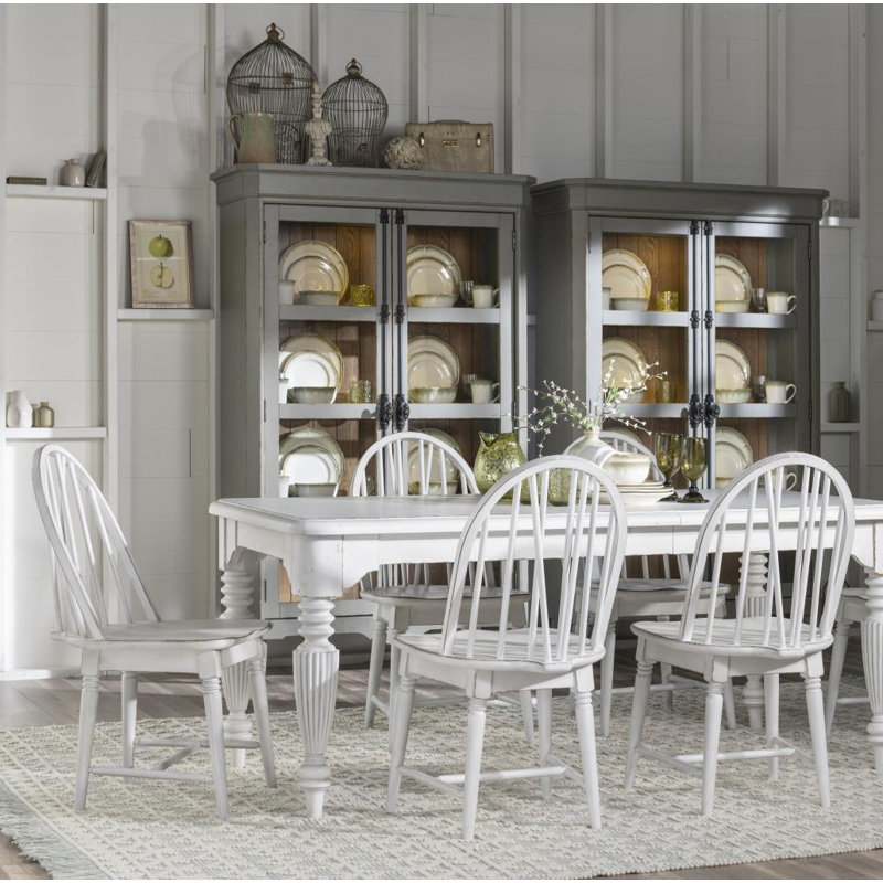 Chaise d'appoint Country Market, Blanc