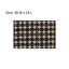 Black Dot Geometric Doormat, 24L x 36W, for Entrance Porch