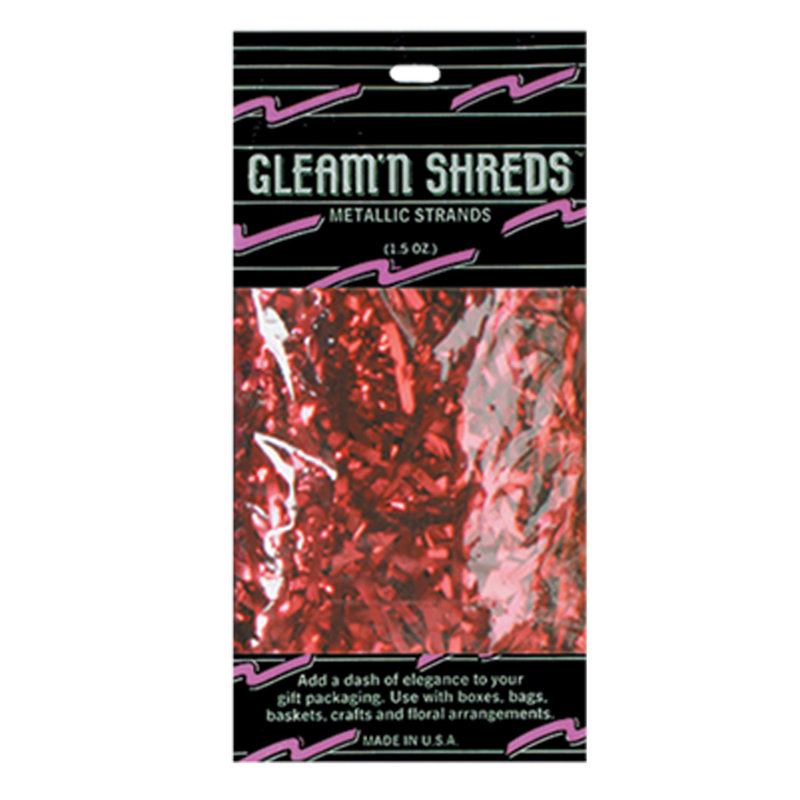 Gleam’n broye les torons métalliques, Rouge