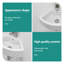 Efficient Space-saving Ceramic Sink Modern Design Wall-mounted