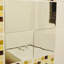 Square Mirror 9 Piece Wall Sticker