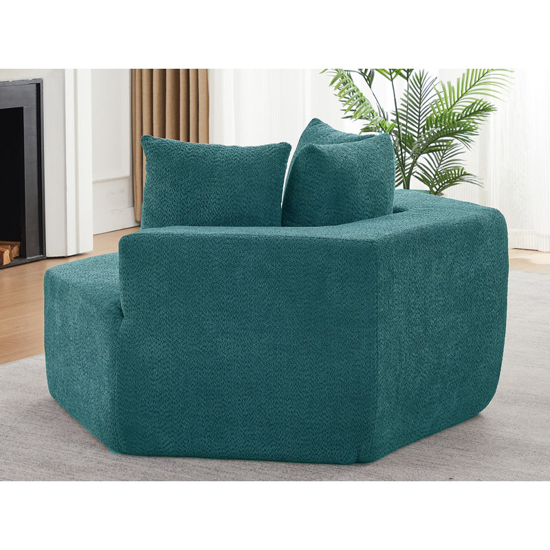 Canapé 95,2 po Comfy, Green
