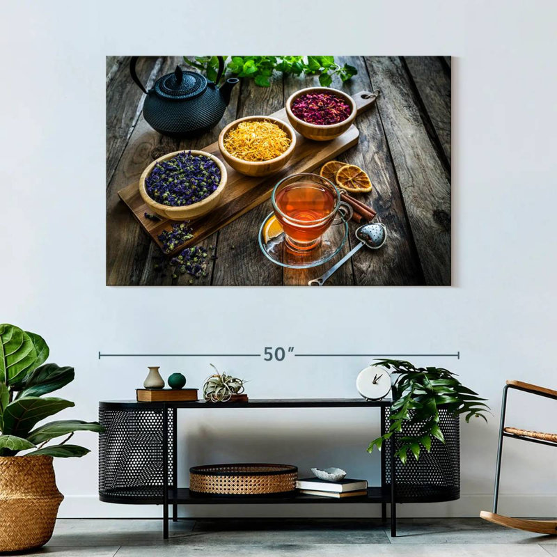 Yarlin Kitchen Herbs And Spices, 32" H x 48" W