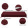 4'' H Customizable Bench Cushion For Indoor/Outdoor Furniture/Chair/Window Seat, Premium 75D High-Resilience Foam