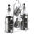 IH casadécor 5 Piece Twin Sauce Jars with Salt and Pepper Set
