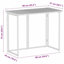 Folding Garden Table 90X51x75 Cm Poly Rattan-1585067374