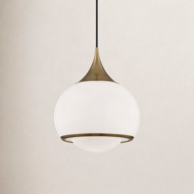 Kegan Single Light Glass Pendant