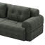 Canapé modulaire surdimensionné avec méridienne, structure entièrement en mousse, revêtement texturé tissé-2144356957