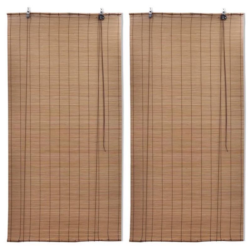 Semi Sheer Bamboo Roller Blind, 160 cm L x 100 cm W