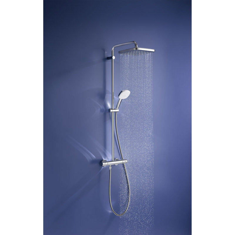 Tempesta 110 Square 2-Spray Hand Shower, Chrome