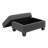 Aquadale Upholstered Armchair with Ottoman-86927306