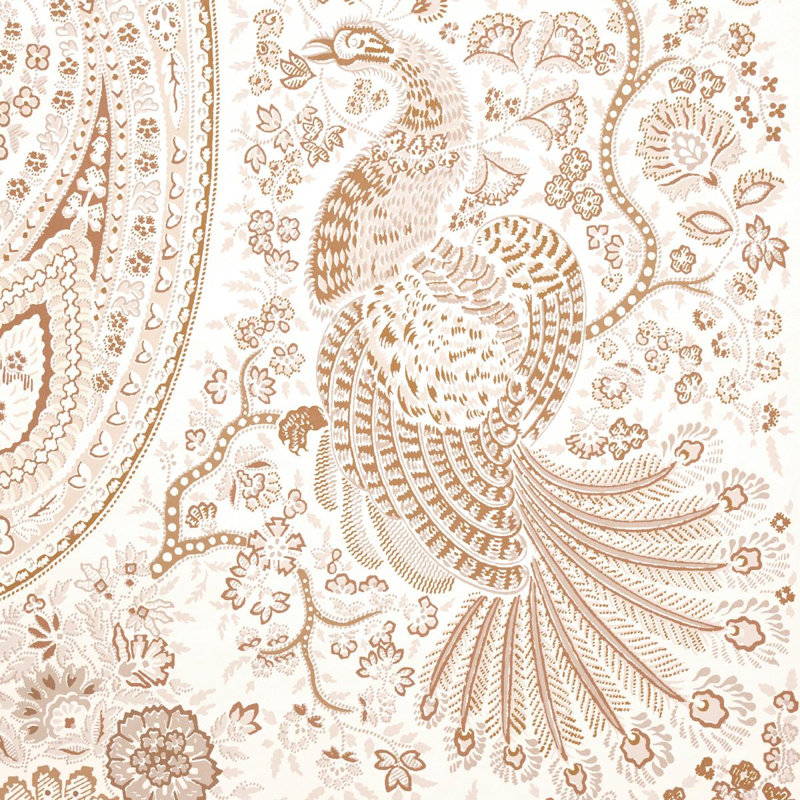 Colmery Paisley Panel Set, Parchment