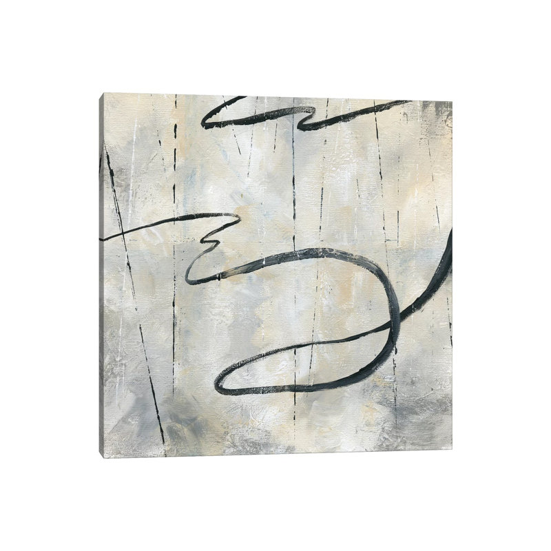 Neutral Dance I by Nan - Wrapped Canvas Painting, 30.48cm H x 30.48cm W x 1.91cm D