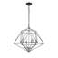 Luminaire suspendu géométrique 6 lumières Kiel-1420386299