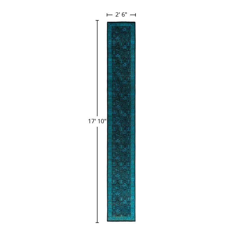 Iyad One-of-a-Kind 2' 6" X 17' 10" Hand Knotted Area Rug