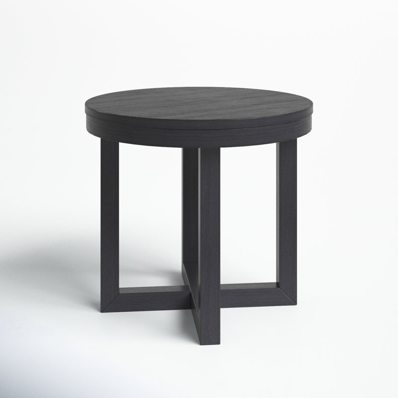 Appleton End Table, Charred Oak