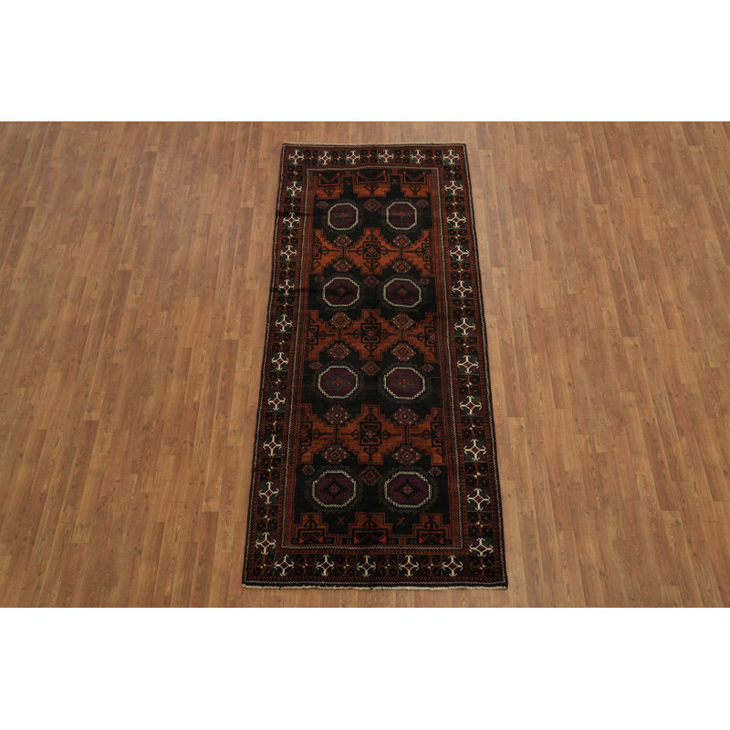 Tapis de couloir traditionnel en laine 4 x 10