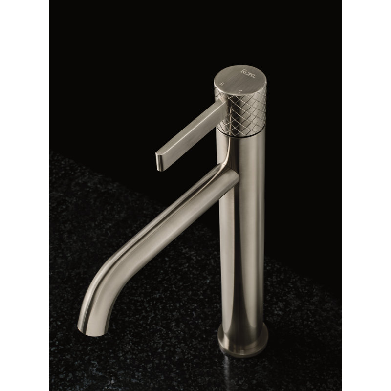 Tenerife Single Hole Bathroom Faucet, Polished Nickel