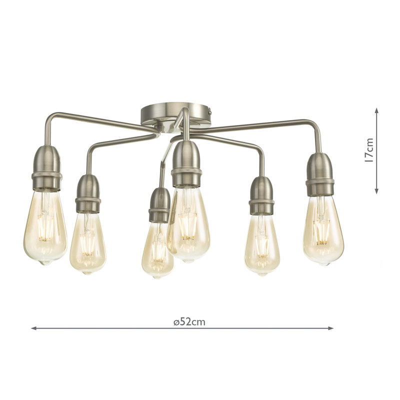 Linntown Semi Flush Mount