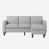 Light Grey Linen Blend